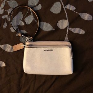 Authentic Coach Wristlet used